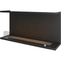 SOLOLED Caminetto a Bioetanolo Da Incasso di Design C1000 V.2 con Vetro Aperto su 3 Lati Bruciatore da 2 Litri