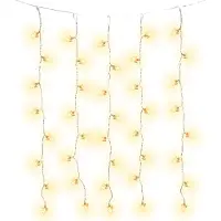 Spetebo 3.11 tende a stella con 40 LED bianchi caldi - circa 60 x 80 cm - 5 fili con timer per interni ed esterni