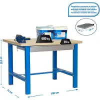 Simonwork (bancos De Trabajo) Banco Da Lavoro Bt6 Box 865x1800x750 Mm
