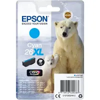 Epson Cartuccia stampante 26XL (C13T26324012) - Ciano Alta capacità