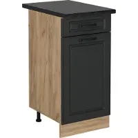 Vicco Mobiletto base per cucina R-Line Antracite rustico 40 cm , PL Antracite, Model 54022