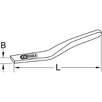 Ks Tools BERYLLIUMplus ferro da maglia/utensile per maglieria 2 mm - 962.0202