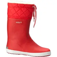 Aigle Stivale di gomma rosso