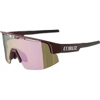 Bliz - Occhiali da sole versatili - Matrix Small Matt Burgundy Brown W Rose Multi - Bordeaux