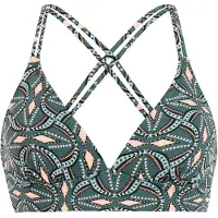 Protest Women's MIXRelax Triangle Bikini Top Parte superiore bikini Donna (42, grigio)