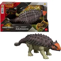 Jurassic World Personaggio Anchilosauro Rinascita Con Suono Di Ruggito Selvaggio 7 Cm