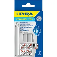 Lyra Gesso per marcatura esagonale n.795 bianco a12 pezzi