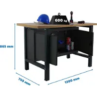 Simonwork (bancos De Trabajo) Banco Da Lavoro Bt6 865x1200x750 Mm