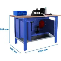 Simonwork (bancos De Trabajo) Banco Da Lavoro Bt6 Pro 865x1200x750 Mm
