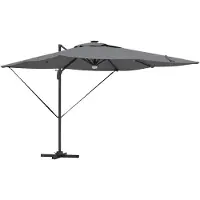 Syfax Parasol Roma Antracite 286 x 284 x 270 cm
