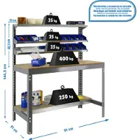 Simonwork (bancos De Trabajo) Banco Da Lavoro Bt1 1445x910x610 Mm