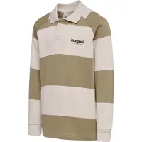 Hummel Polo A Maniche Lunghe Loose Striped