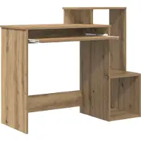 Syfax Scrivania con cassetto Rovere artigianale 106 x 41 x 88.5 cm