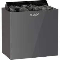 Harvia Stufa per sauna QUBIC BlackSteel senza controllo
