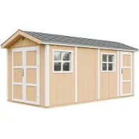 Timbela Casetta da giardino 11,47 m² - H252x250x530 cm - M915C-HARVEST HONEY