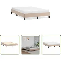 The Living Store rete cappuccino marrone 120x190 cm in Pelle finta
