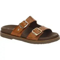 Pikolinos per donna. W7Z-0939 Sandali Aitana in pelle marrone (38), 1 a 3 cm, Nessuno, Casual