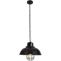 Homestyle Pro MK107-BB Industriële Hanglamp 33x26 cm Zwart/Metaal