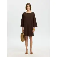 Selected Vestito Mini Donne Marrone M