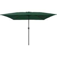 Syfax Ombrello da giardino 295 x 295 x 245 cm Poliestere e Acciaio