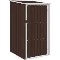 Syfax Capanno da Giardino Marrone 87x98x159 cm in Acciaio Zincato