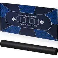 Northix Tappetino da tavolo da poker, antiscivolo, 120 x 60 cm