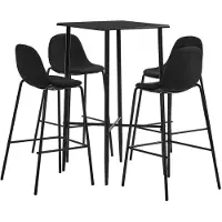Syfax Set da Bar 5 pz in Tessuto Nero