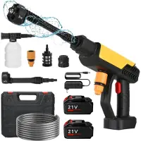 OEM Idropulitrice, design cordless, elevata efficienza del flusso d'acqua, 2 batterie, funzionamento a batteria, 2 batterie, funzionamento a batteria