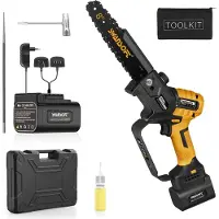 OEM Motosega elettrica, motore brushless, lubrificazione automatica, motosega, due batterie