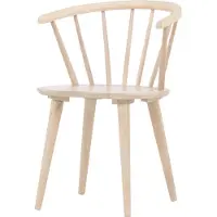 Furnlux Classic Sedia da pranzo FURNLUX Bobby Beige 55cm / Hauptfarbe: Beige / Dimensioni: 55 x 53 x 76 cm