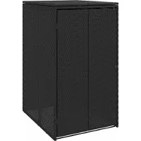 Syfax Cassa per Spazzatura Nero 65 x 80 x 115 cm Polietilene