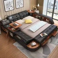 Xl Moebel Gmbh Betten Moderne Hotel Multifunktion Liege Doppel Luxus Design Leder Bett Polster