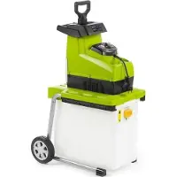 Fieldmann Trituratore da giardino FZD 5015-E, 2800 W, diametro fino a 44 mm, cesto di raccolta da 60 L, alimentazione automatica, marcia indietro