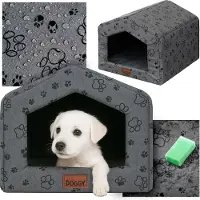 PillowPrim Cuccia per cani per casa R2 - 55x60x46 cm - Comoda cuccia per cani con cuscino - Leggera e di facile manutenzione |