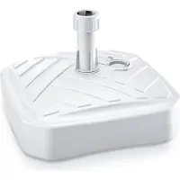 Prosperplast Base Quadrata A Righe Per Ombrellone 39x39x13 Cm