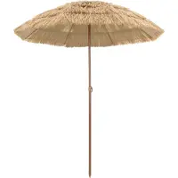Syfax Ombrellone da Spiaggia 160 x 160 x 196 cm Poliestere e Acciaio