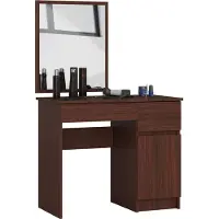 RAUMHIRSCH FURNITURE raumhirsch: Tavolino da trucco con specchio | Tavolino per cosmetici | Comodino da parrucchiere