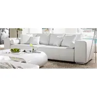 AEA Divano 4 posti Relax Lümmel Couch Divano letto funzione quattro posti tessile