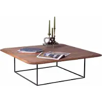 Woodfurniture Tavolino Soap Walnut