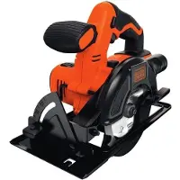 Black & Decker Sega circolare a batteria, BLACK+DECKER BDCCS18N-XJ, 18 V, profondità di taglio 140 mm, senza batteria
