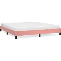 Syfax Giroletto Rosa 180x200 cm in Velluto