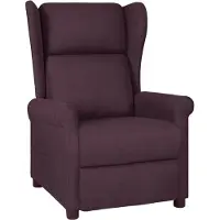 Prolenta Maison Exclusive - Poltrona relax in tessuto color crema