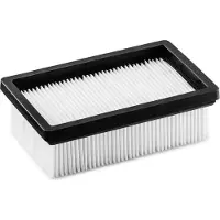 Kärcher Filtro pieghettato piatto, KFI 4440, compatibile con WD/KWD 4-5-6, per aspiratori per liquidi e solidi, filtro antipolvere