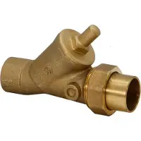 Schlosser Js Rueckschlagventil, Schraegsitz Ausg.loetverschraub.,Dn32,Loet35