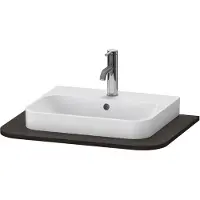 Duravit Happy D.2 Plus Console HP031B, 650x480 mm, 1 découpe, pour lavabo HP4940, HP4960, HP031B06969, HP031B06969
