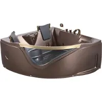 AEA Whirlwanne Whirlpool Blubberbad Hydromassagewanne Spa-Bad 150x150 cm