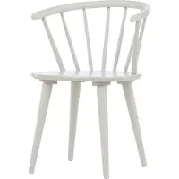 Furnlux Classic Sedia da pranzo FURNLUX Bobby Grey 55cm / Hauptfarbe: Grau / Dimensioni: 55 x 53 x 76 cm