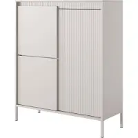 Furnlux Classic Credenza FURNLUX Sensation White 103cm / Colore principale: Beige / Dimensioni: 103 x 123 x 39 cm
