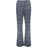 Geisha Pants Print Off-white/blue Taglia: XL | Pantaloni Outlet | Donna | Bianco