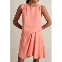 Reiss Short Drape Dress Coral Taglia: 6 | Abiti Mini Outlet | Donna | Arancia